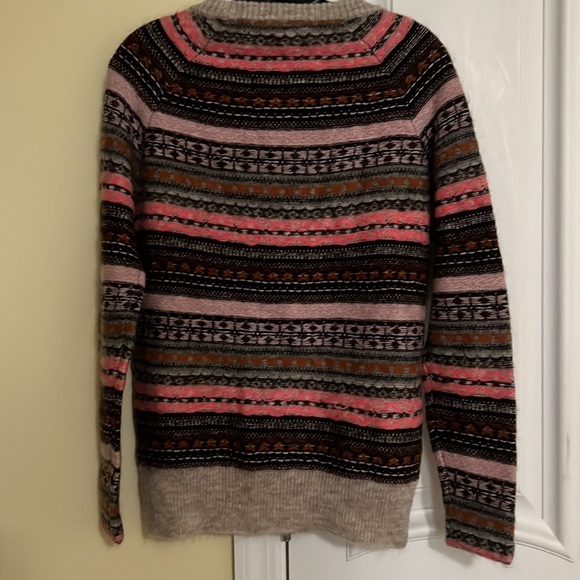 NWT - XS-J. Crew Italian cashmere-blend Fair Isle sweater - - Picture 7 of 7